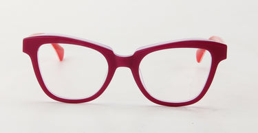 Women Access Eyeglasses: London Fuchsia/Red - SpecSMART Eye Clinic (Front View)